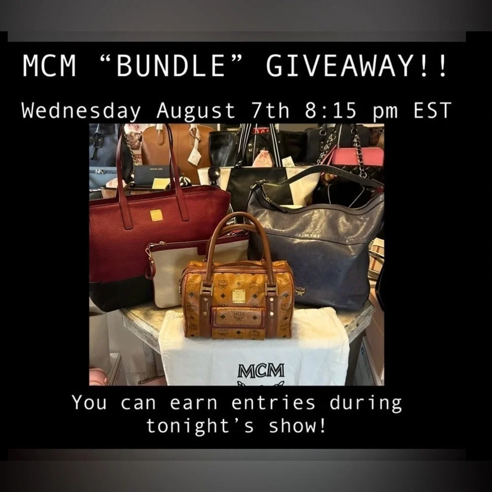 We live tap to join ! Tonight designer/luxury for less Giveaways